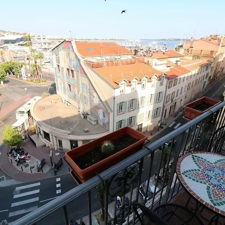 Apartamento 1 Bedroom Suquet, 6 Min From The Palais, Balcony & Port View 220 *