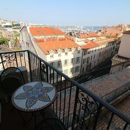 1 Bedroom Suquet, 6 Min From The Palais, Balcony & Port View 220 * Cannes